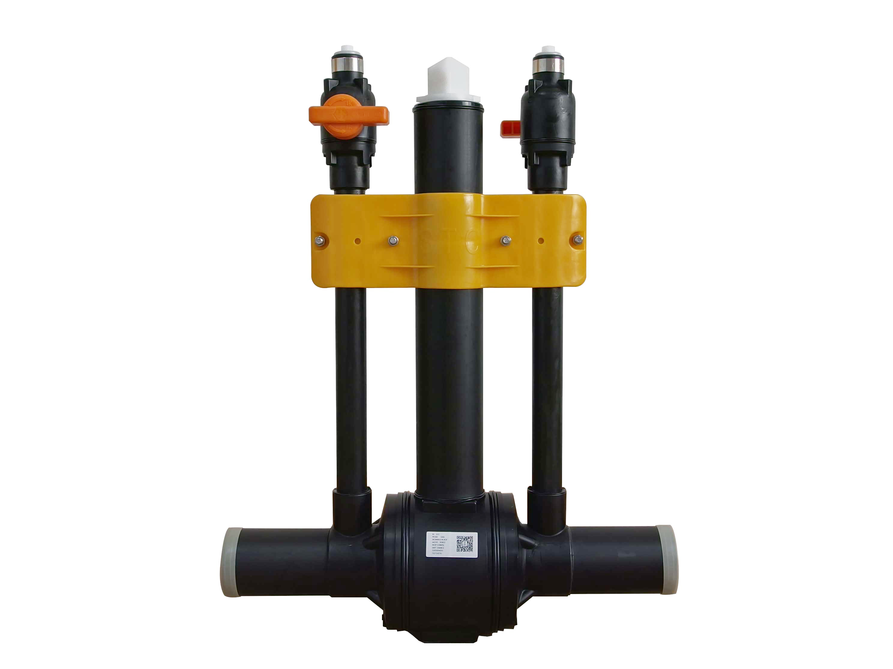 STC buried polyethylene (PE) double relief valve for gas