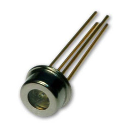850nm, TO-46 Flat window component, common Cathode or Anode, 1.25 Gb/s, unattenuated