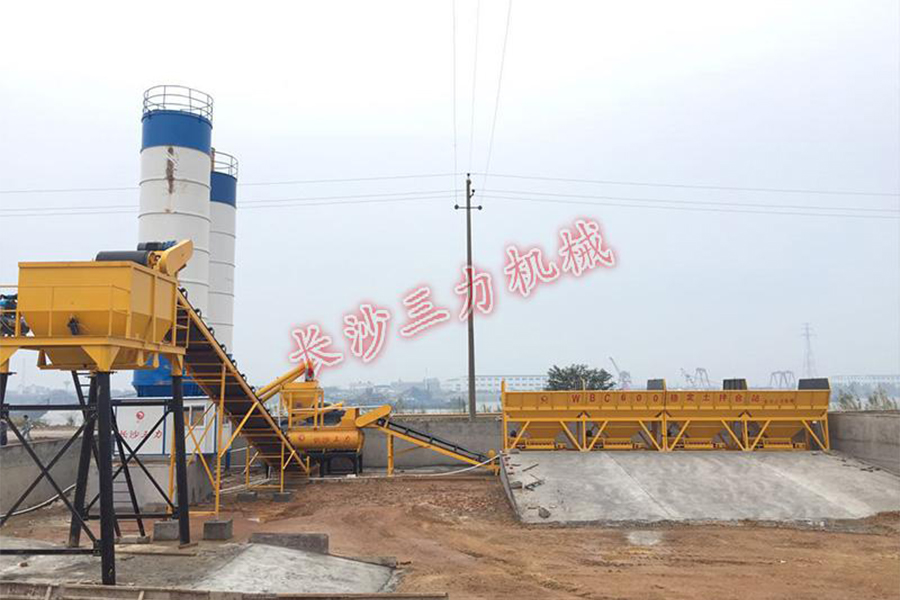 WCB600-stabilized soil mixing station