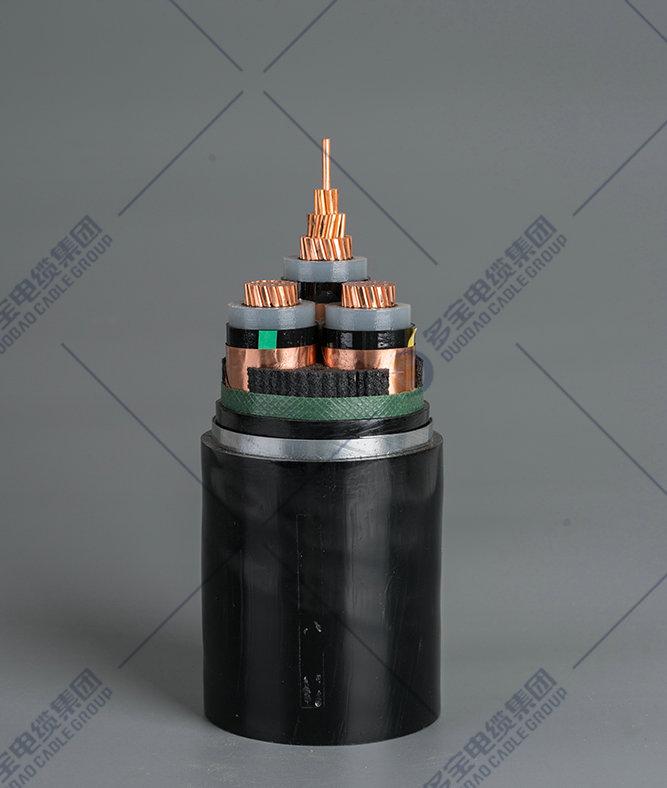 Copper (aluminum) conductor XLPE insulated steel tape armored PVC sheathed power cable