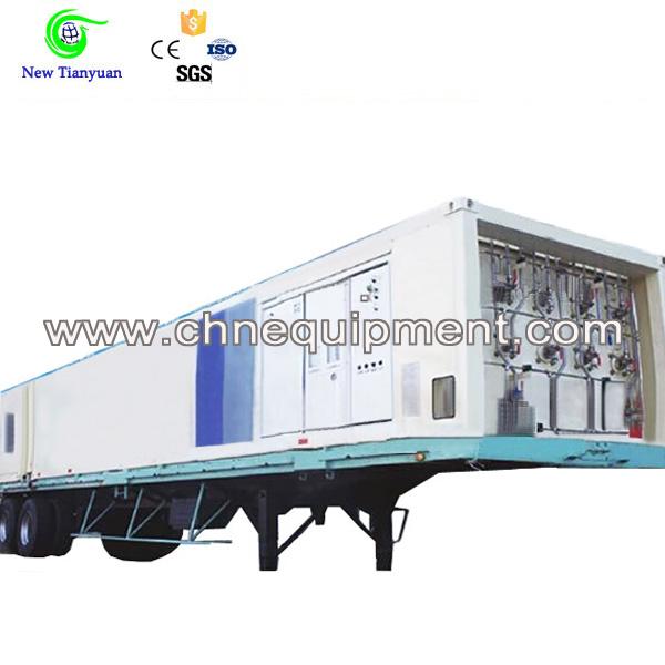 Highly Integrated Tube Container Type CNG Mobile Filling Station