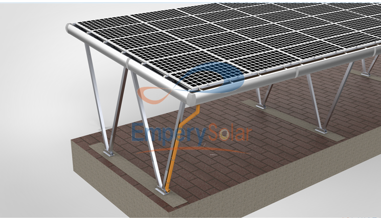 Popular New Solar Carport Mounting System-Waterproof