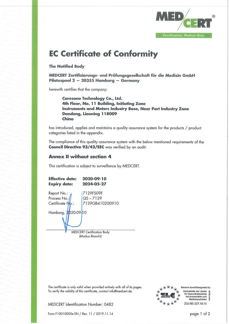 CE Certificate -1