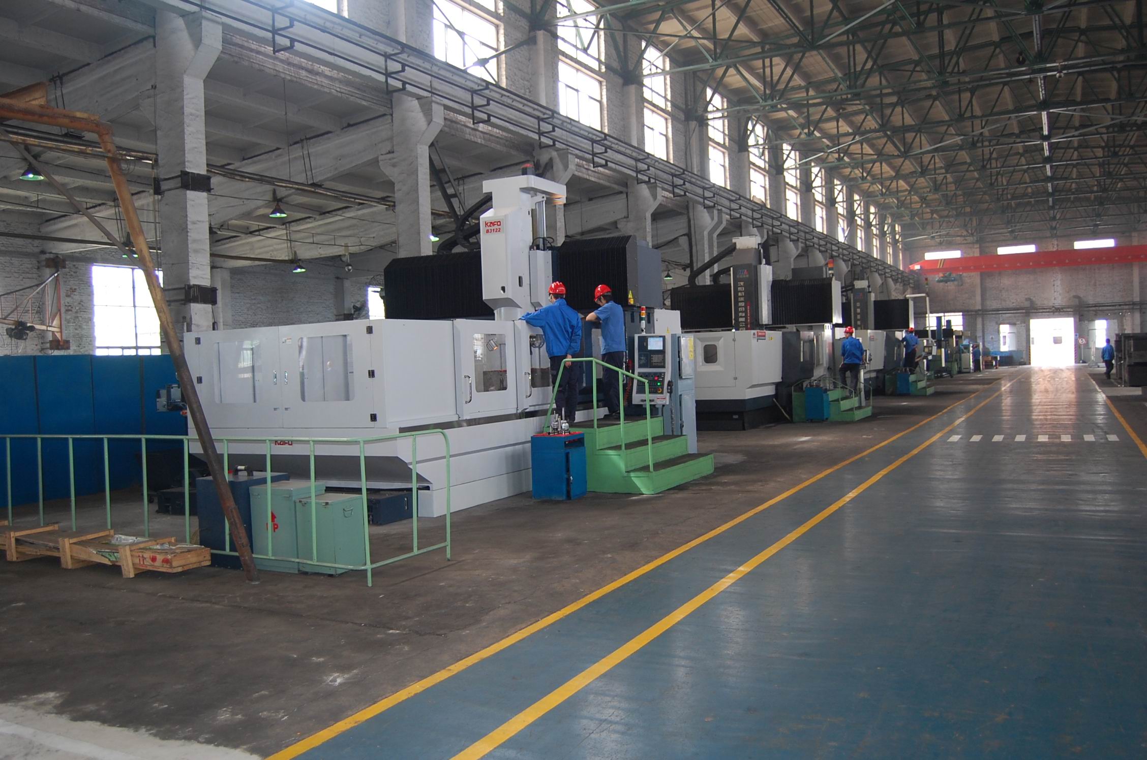 Dies processing production line