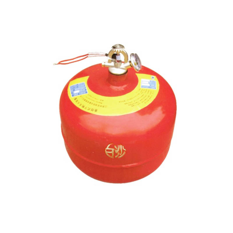 Storage pressure superfine dry powder fire extinguishing device