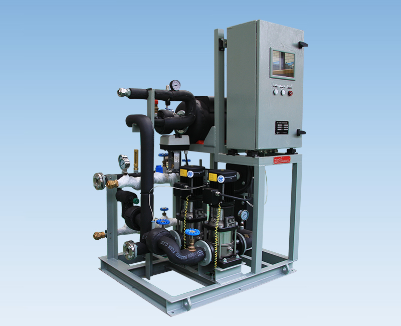 Heat medium water supply device