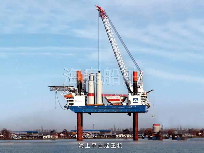 Offshore platform crane