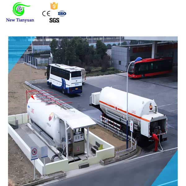 LNG Moblie-skid Filling Station with Whole Corollary Equipment, One-Stop Solution Service, Defferent Volume