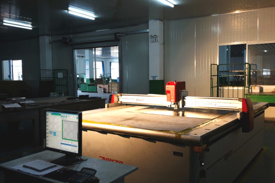 Soft gasket CNC cutting processing equipment
