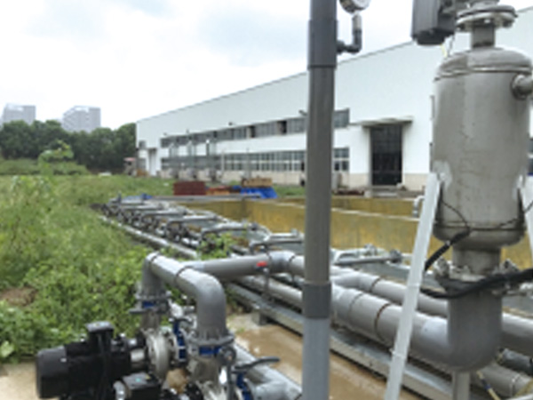 Reuse of water in a glass fiber enterprise in Jiangsu