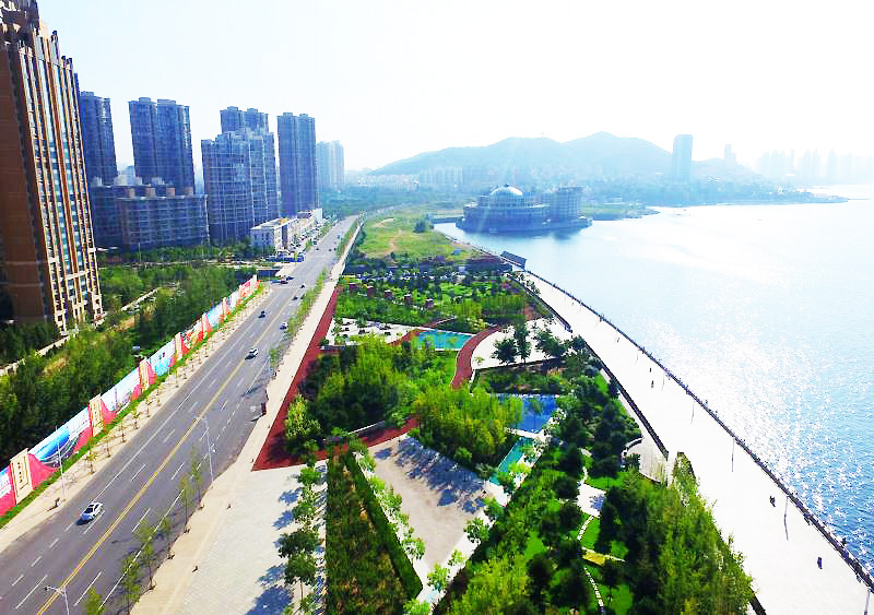 绿化项目-大连开发区滨海公园绿化升级改造工程