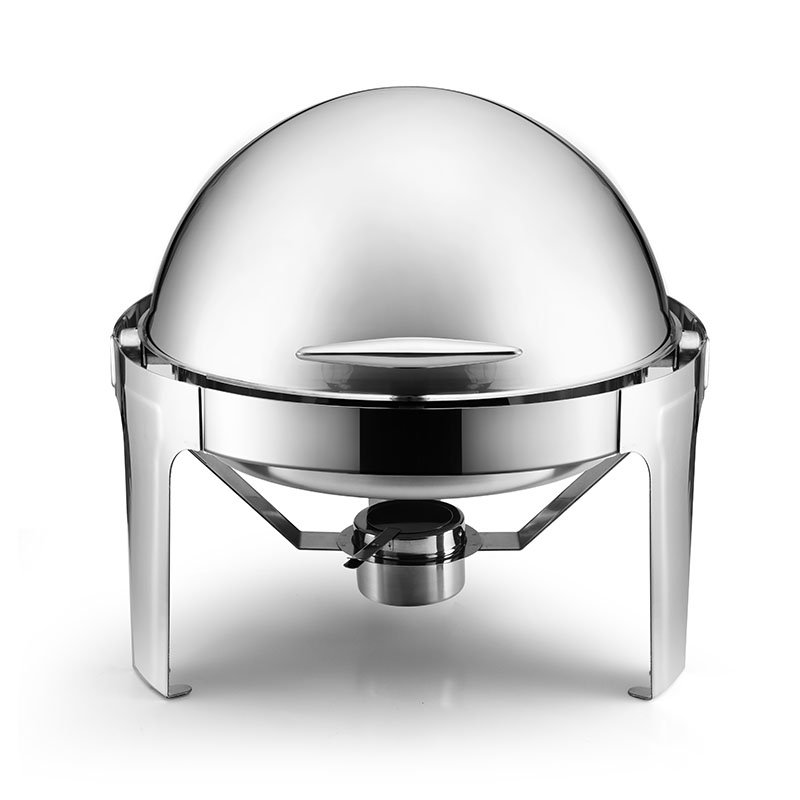 Roll Top Round Chafing Dish / Soup station