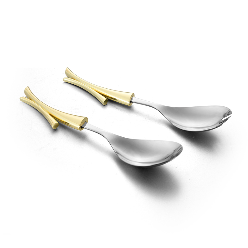 Harmony Collection - Salad spoon & fork, Cake knife & server