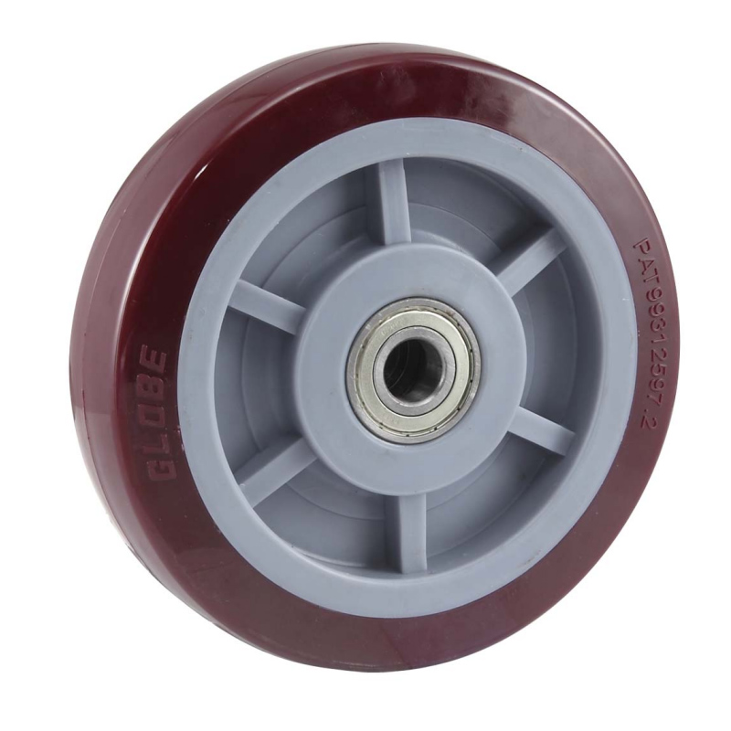 ES1系列-高强度尼龙单轮，超级聚氨酯单轮，铁芯聚氨酯单轮，铸铁车轮