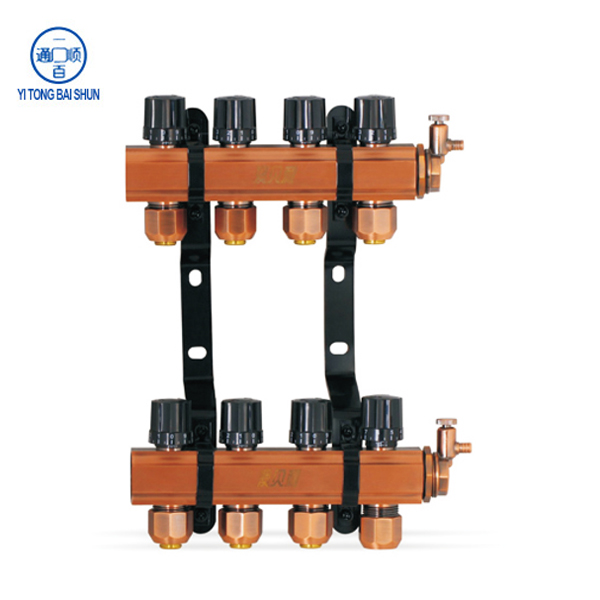 TS-E4 Manual temperature control 1 inch integrated water separator (bronze)