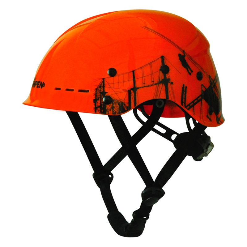 安攀户外登山攀岩头盔速降拓展头盔探洞头盔工业安全帽攀登头盔消防救援装备男女HABS05电力风力器材