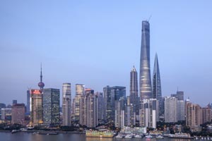 热烈庆祝上海巨永装饰公司上海中心大厦项目部施工全面结束