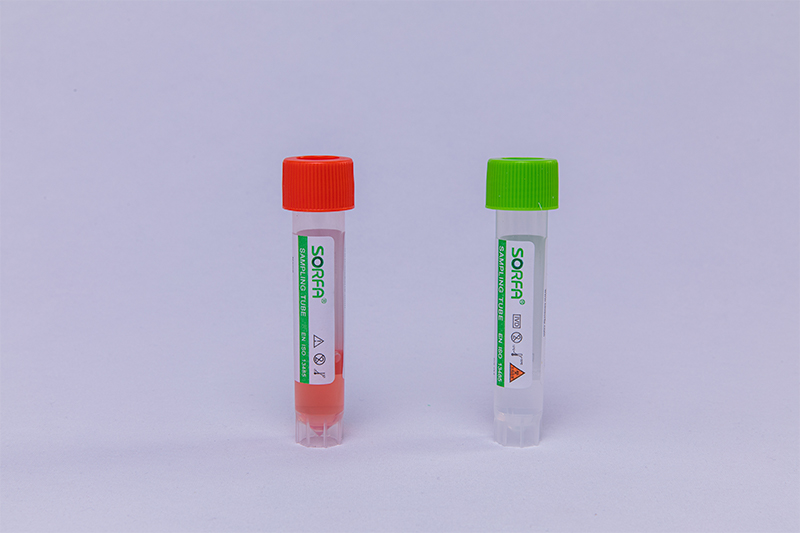 Disposable virus sampler