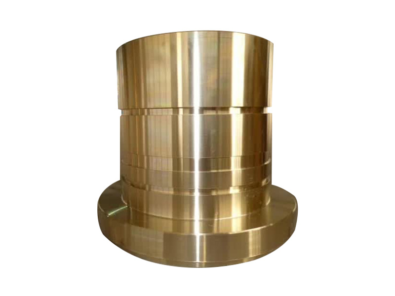 Centrifugal Casting Copper Bushings/Sleeves with Flange