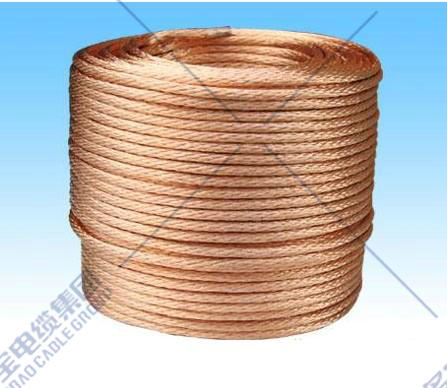 Flexible copper stranded conductor for electrical purpose