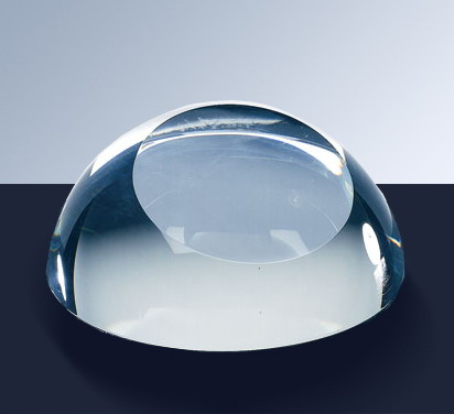 Semi-Sphere Crystal Paperweight 