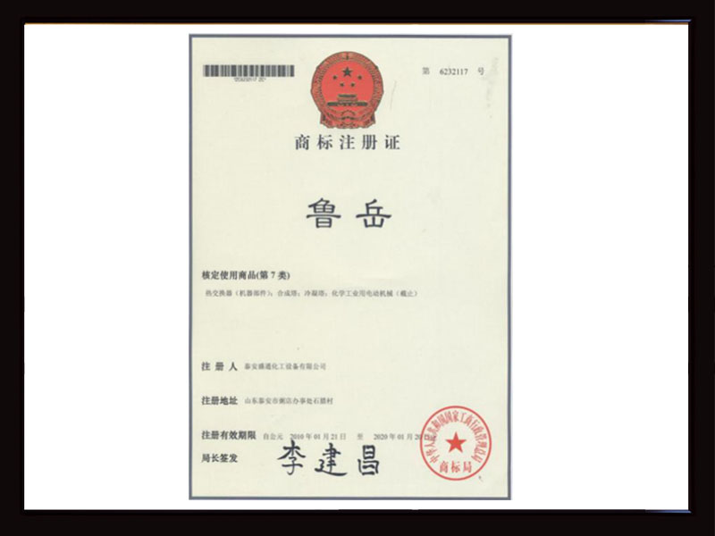商标注册证-鲁岳