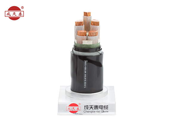 0.6/1KV XLPE insulated steel armored PVC sheathed power cable (core 1,2,3,4,5,3+2,4+1)
