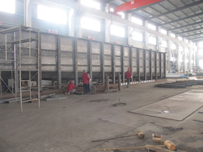 Manufacturing of Non-standard Trough Body