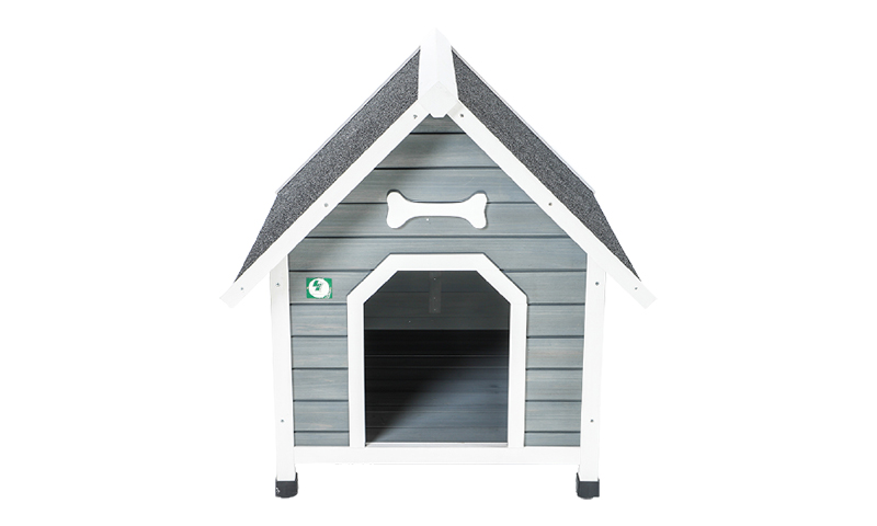 Wooden dog kennel pet house