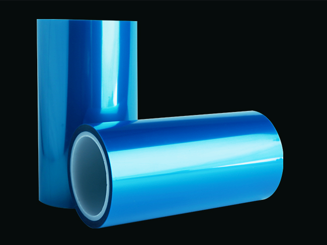 75um蓝色低粘硅胶保护膜