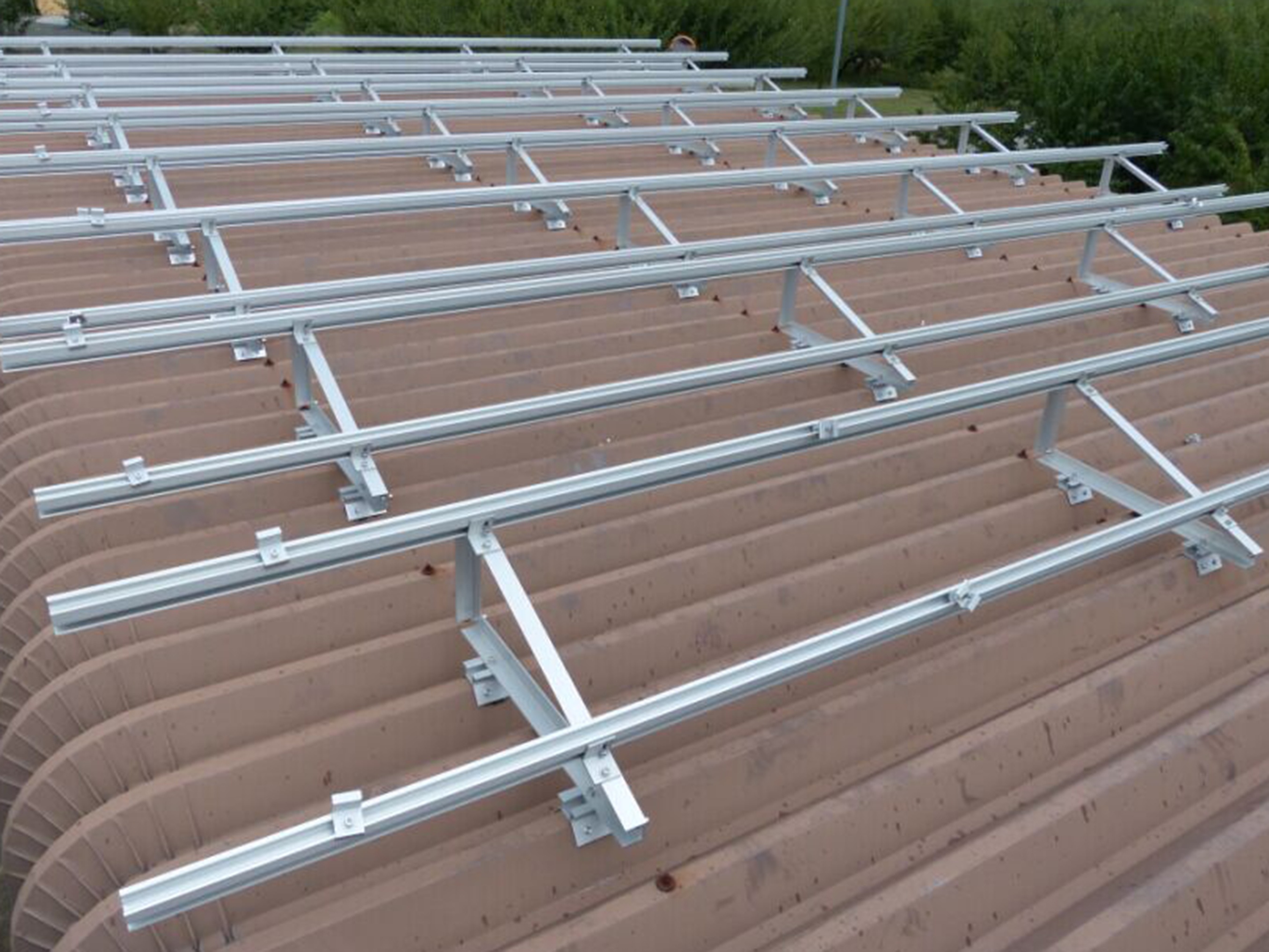 100kw Tripod Solar Rooftop Project