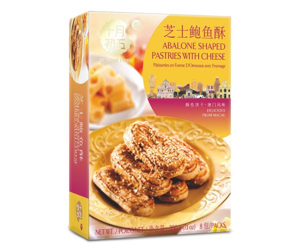 200gX24Abalone Shaped Pastries With Cheese
