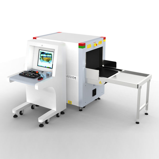 AT6040 X ray baggage scanner for shopping malls hotels