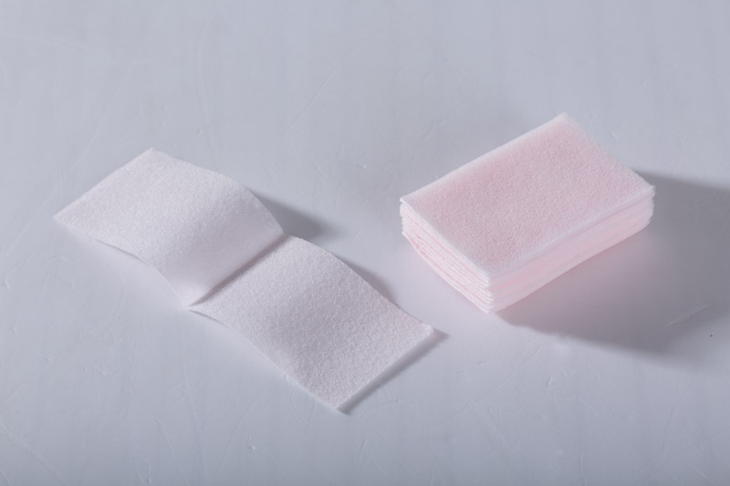 粉色纸纤维化妆棉