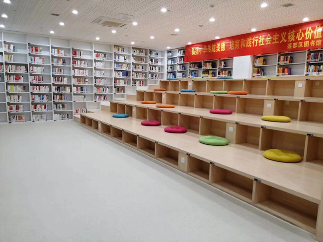 法国洁福PVC地板—丽水市莲都区图书馆案例