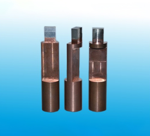 Refractory metal-faced electrodes