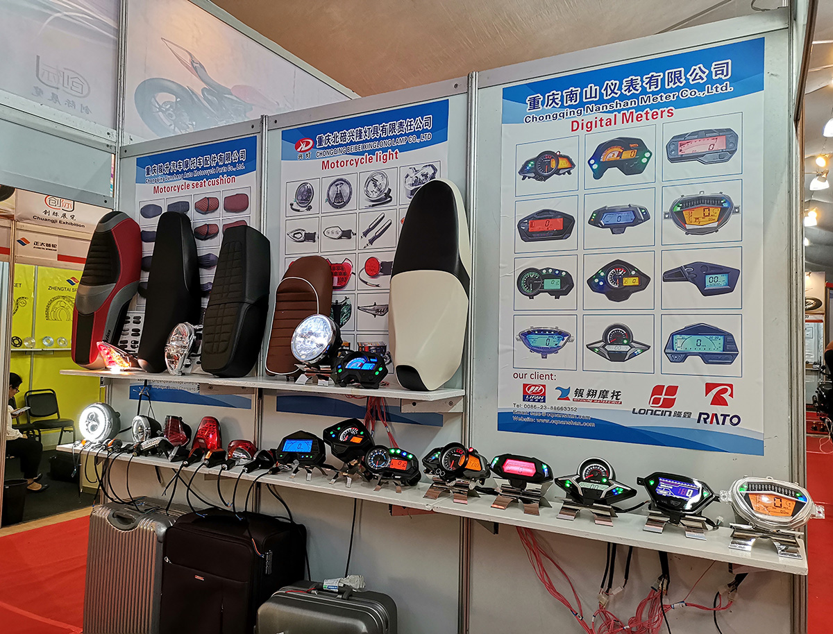 Participated in the Philippines Motorcycle Accessories Exhibition in March 2019