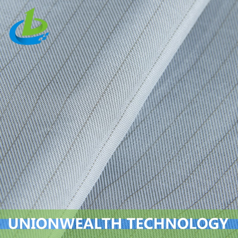 Silver Fiber Nylon Conductive Fabric For Fencing Clothes For Electromagnetic Shielding 