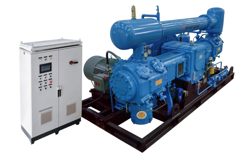 D series Opposed-balanced water-cooling oil-free low pressure air compressors