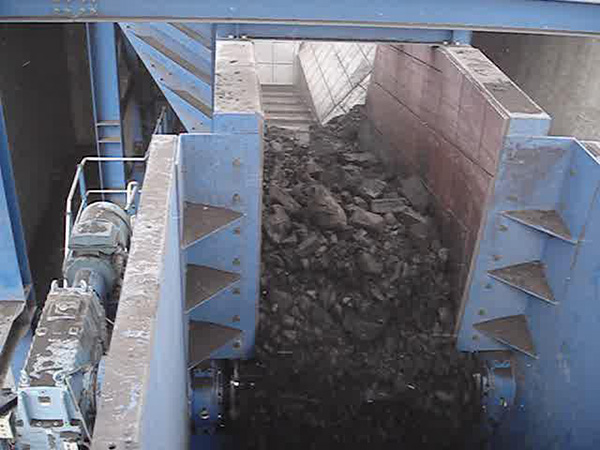 霍林河露天煤业输煤系统破碎站刮板机3