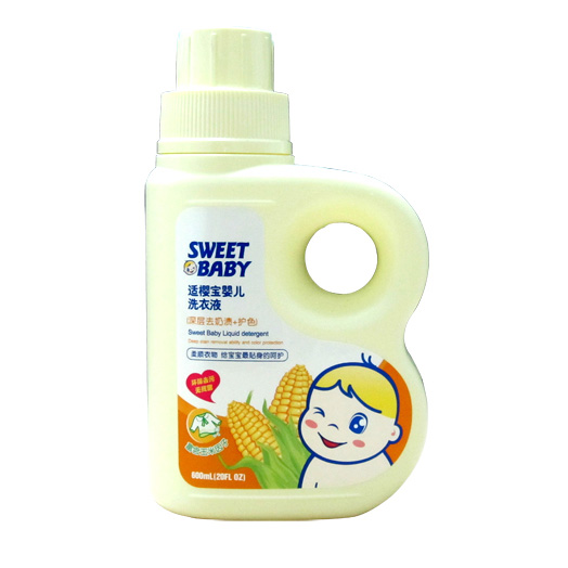 Shi Ying Bao Baby Corn Laundry Liquid (Deep Decontamination + Color Protection) 600ml