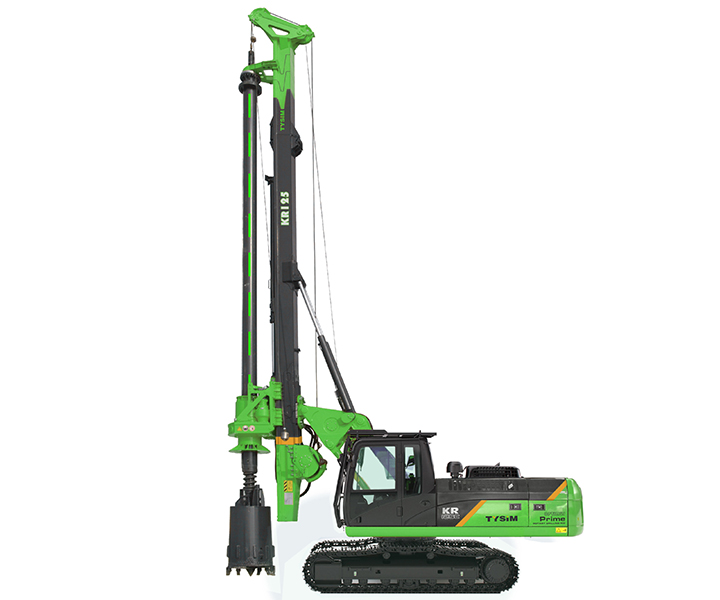 KR125C Hydraulic Piling Rig with CAT Chassis