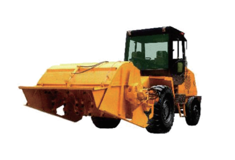Construction machinery industry - stabilized soil mixer