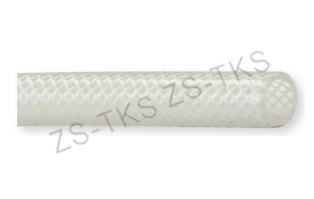 硅胶管-单层编织网线铂金硫化硅胶软管-SSD