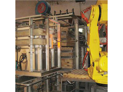8-ton electric furnace borosilicate glass