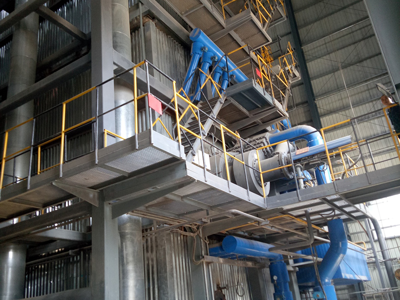 Shandong Linyi 40/100t/h vertical angle tube type medium temperature medium pressure pulverized coal boiler