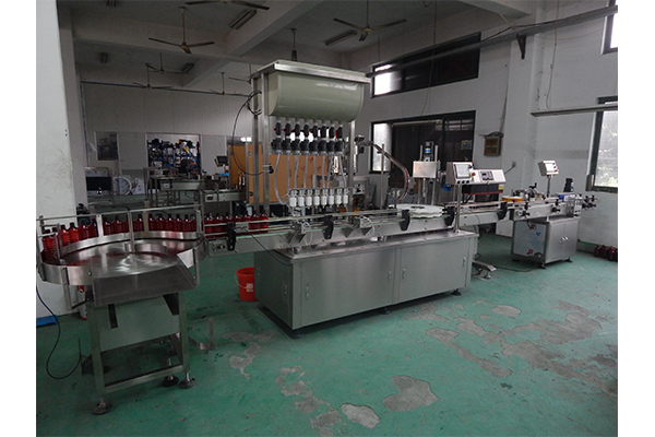 Filling and Capping Machine for Corrosive Liquid