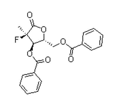 (2R)-2-脱氧-2-氟-2-甲基-D-赤式戊糖酸-Gamma-内酯-3,5-二苯甲酸酯