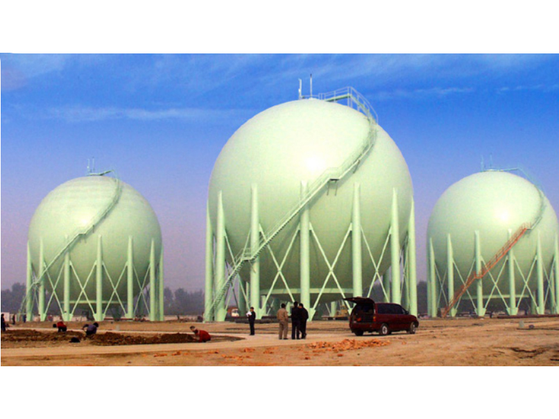 4 × 10,000m3  Spherical Tank of Beijing Gas Group Limited  (2000)