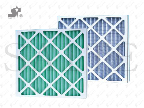 Folding coarse air filter